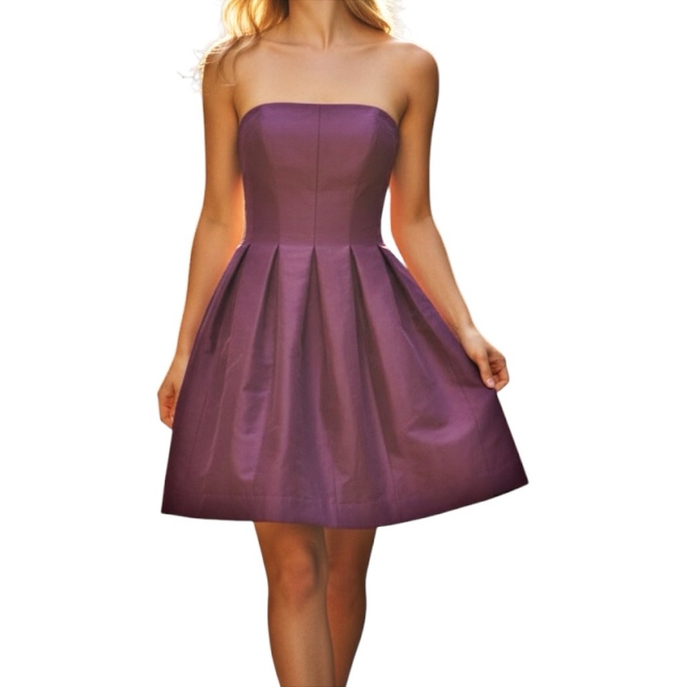 Rebecca Taylor Strapless Fit & Flare Dress Size 2